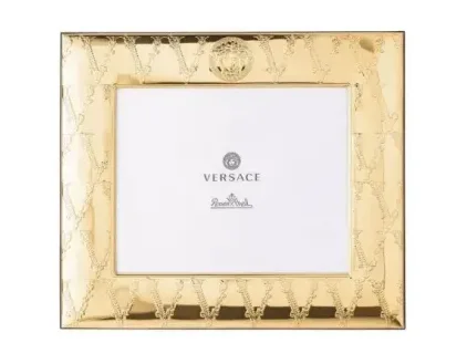 Portafoto Gold Orizzontale 20x15 Argento Versace Versace