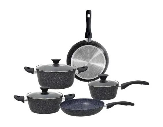 Batteria Cucina 8pz Alluminio 'Gemstone' Tognana