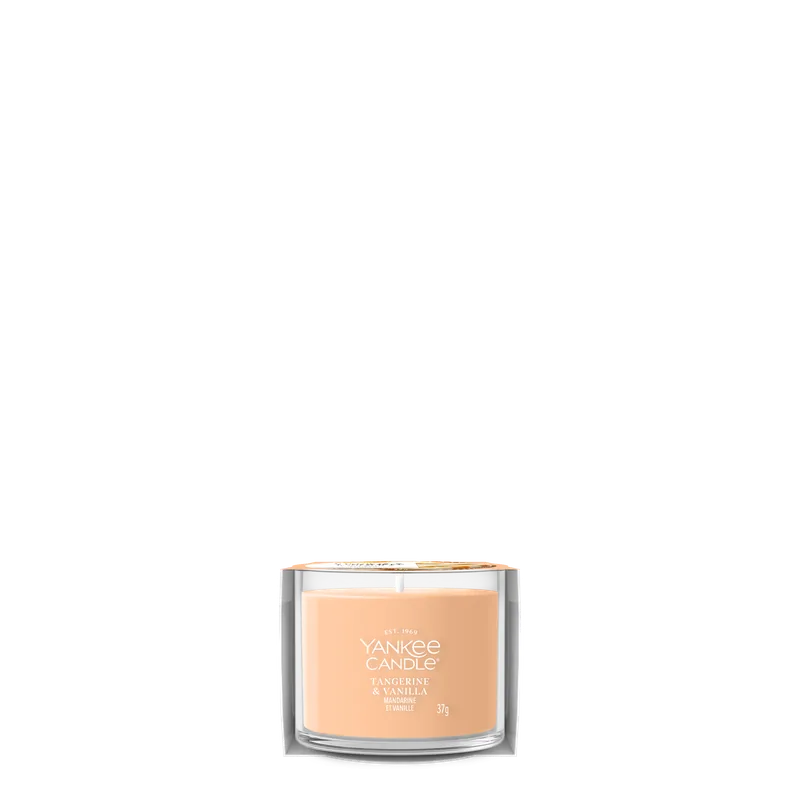 Candela Votive In Vetro Singola Tangerine & Vanilla Yankee Candle