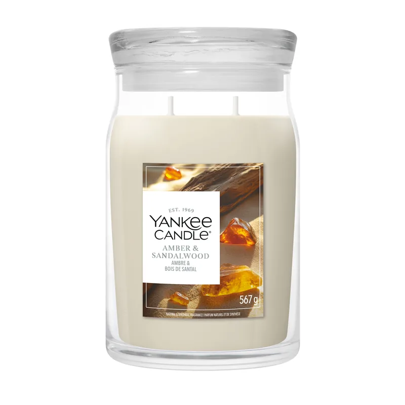 Giara Grande Signature Amber & Sandalwood Yankee Candle